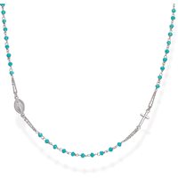 Collana Amen Rosari in Argento Cristallo CRO25BT3 - CRO25BT3